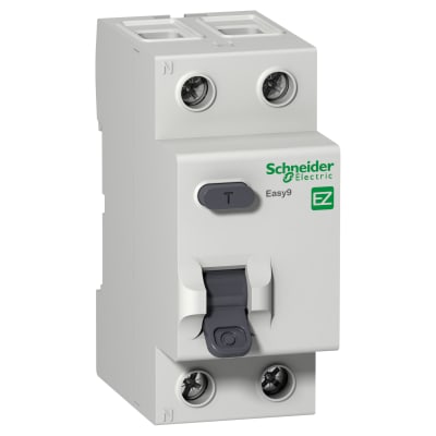 Schneider Easy9 63A 30mA Double Pole RCCB - AC Type | ElectricalDirect