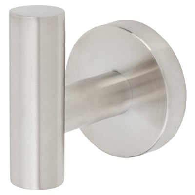 Altro Essential Round Robe Hook - 50 x 63 x 65mm - Satin Stainless Steel
