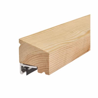 Sealmaster Cyclone Seal - 1000mm Length - WEW Weatherboard - Inward Opening Doors - Softwood
