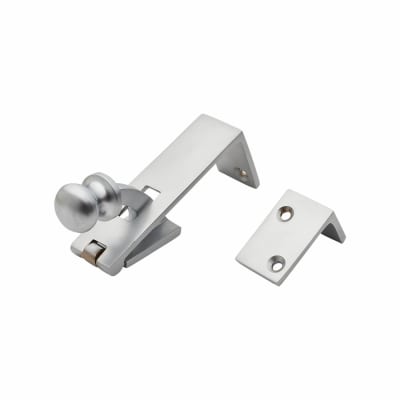 Counter Flap Catch - 84 x 22.5mm - Satin Chrome