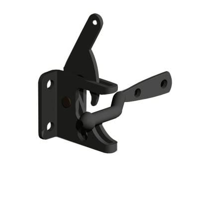 GateMate Easy Close Auto Catch - 40 x 50 x 45mm - Black