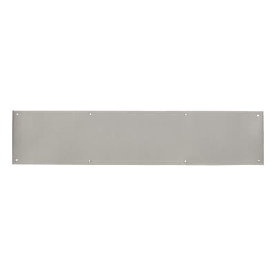 Altro 430 Stainless Steel Kick Plate / Finger Plate - Made to Measure - 0.9mm - Satin