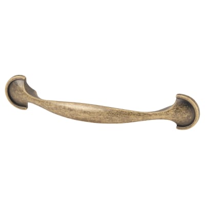 Altro Raven 24mm D-Bar Cabinet Pull Handle - 96mm Centres - Antique Brass