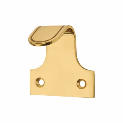 Altro Quality Sash Finger Lift - 50 x 35mm - Polished Brass