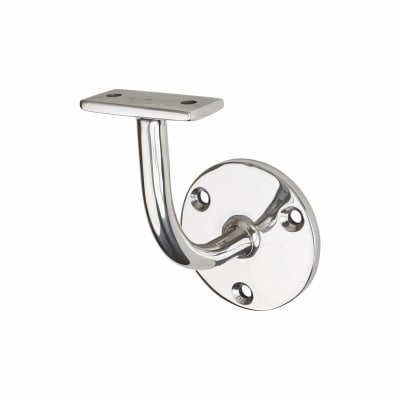 Steelworx Handrail Bracket - 62mm Projection - Polished Stainless Steel