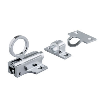 Fanlight Catch - Polished Chrome