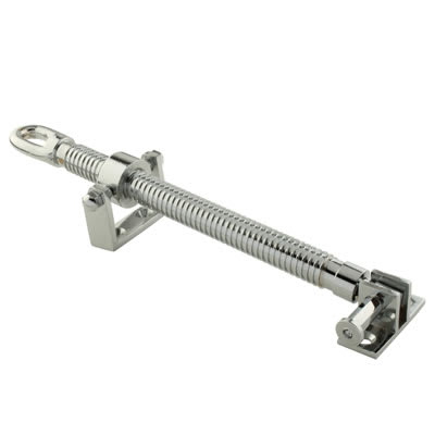 Altro Telescopic Skylight Screw Jack Opener - 258mm Length - 165mm Throw - Polished Chrome