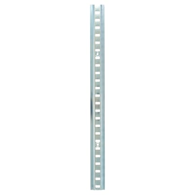 Altro Raised Bookcase Strip - 1829 x 24mm - Bright Zinc Plated