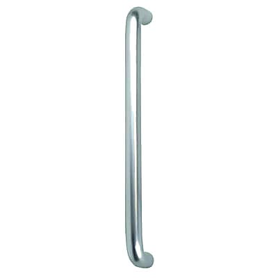 Touchpoint 19mm D-Bar Door Pull Handle - Bolt Fix - 150mm Centres - Satin Aluminium