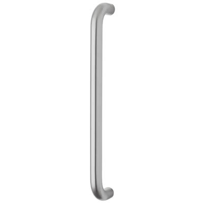 Touchpoint 19mm D-Bar Door Pull Handle - Bolt Fix - 300mm Centres - Satin Stainless Steel