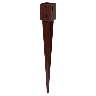 TIMCO Drive In Spike - Quick Fit - 100 x 100 x 750mm - Oxide Red