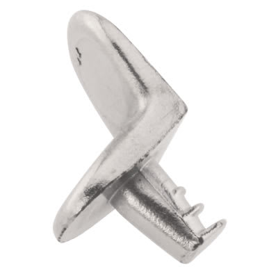 Hidden Shelf Support - Polished Nickel - Pack of 50