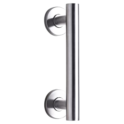 Metlex Callisto 35mm Stainless Steel Grab Rail - 300mm Length - Brushed Stainless Steel
