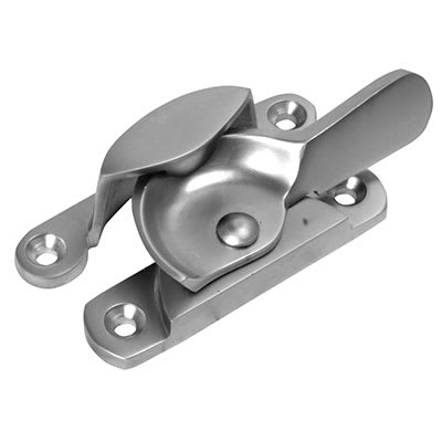 Altro Heavy Duty 14mm Narrow Locking Fitch Sash Fastener - 65 x 14mm - Satin Chrome