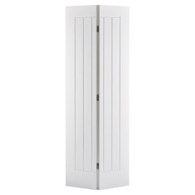 LPD Mexicano 5 Panel Primed Solid Bi-Fold Internal Door - 1981 x 686 x 35mm - White