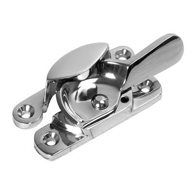 Altro Heavy Duty 14mm Narrow Locking Fitch Sash Fastener - 65 x 14mm - Polished Chrome