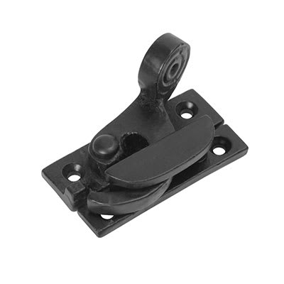 Olde Forge Hook Claw Sash Fastener - 67 x 20mm - Antique Black Iron