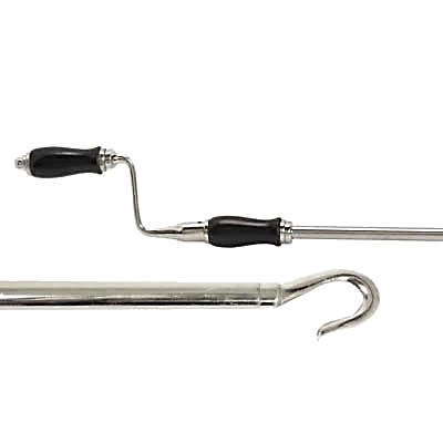 Altro Skylight Opener Handle - 1520mm Length - Satin Chrome