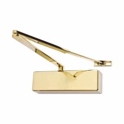 Rutland TS.3204 Fire Door Closer - Power Size 3 - Push/Pull Mounting - PVD Polished Brass