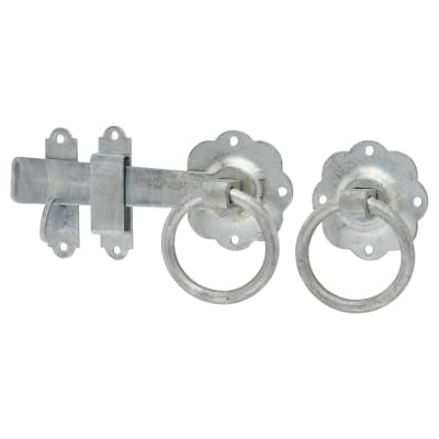 Ring Gate Latch - 140mm Throw - Galvanised