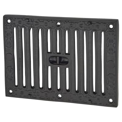 Olde Forge Decorative Hit & Miss Vent - 225 x 150mm - Antique Black