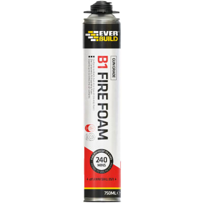 Everbuild B1 Fire Rated Expanding Foam - Gun Grade - 750ml