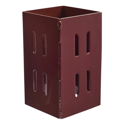 TIMCO Fence Post Extender - 100 x 100mm - Oxide Red