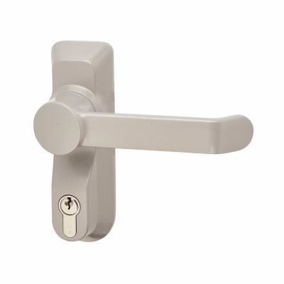 Briton 1413.LE.SE Outside Access Device - Lever - Silver