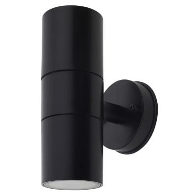 Touchpoint LED Outdoor Up & Down Wall Light - IP44 - Black
