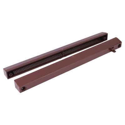 Greenwood Slotvent 4000 S uPVC/Timber Window Vent With Front Operation Switch - Brown