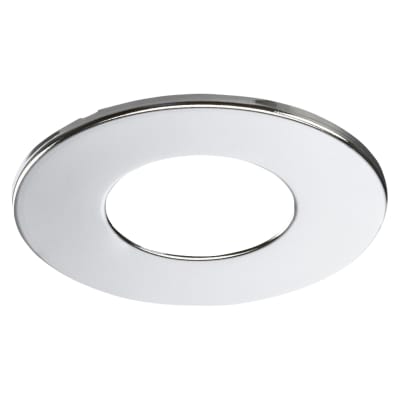 Knightsbridge Fire Rated Downlight Bezel - Polished Chrome