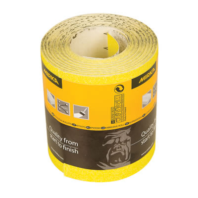 Mirka Hiomant Sanding Roll - 115mm x 50m - Grit 80