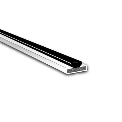 Pyroplex Fire & Smoke Intumescent Strip - FD30 - 10 x 4 x 2100mm with Brush - White - Pack of 75