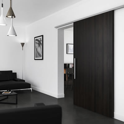 Klug Softslide 90 Soft Open/Close Sliding Door Pelmet - 2000mm Length - 90kg Max Door Weight