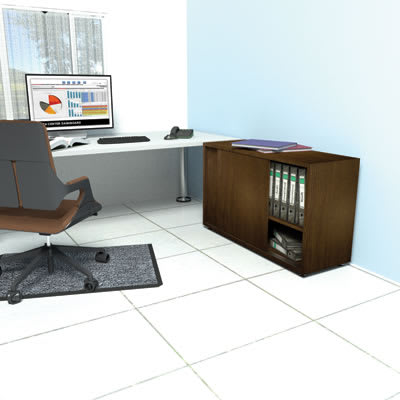 Klug Economy Cabinet Sliding Door Fittings Pack - 15kg Max Door Weight