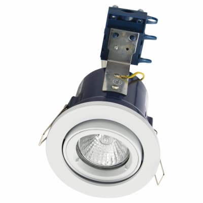 Forum Electralite Yate 50W IP20 Fire Rated LED Adjustable Downlight - White