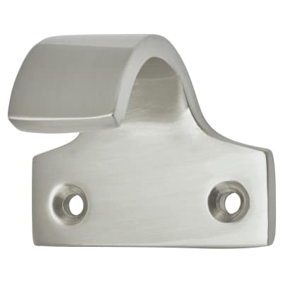 Hampstead Heavy Cast Pattern Sash Finger Lift - 50 x 36mm - Satin Chrome