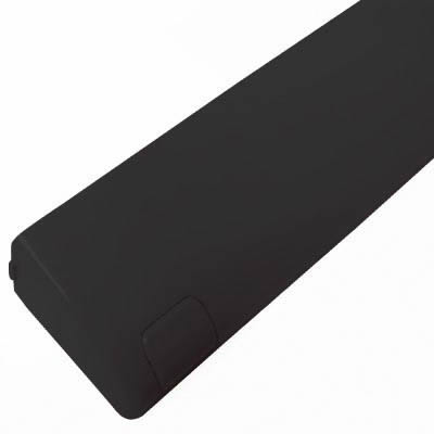 Trimvent XC13 uPVC/Timber Window Vent - Canopy - 450 x 13mm - Brown