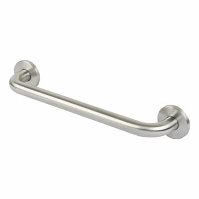 Fitzroy of London 32mm Stainless Steel Grab Rail - 450mm Length - Satin Stainless Steel