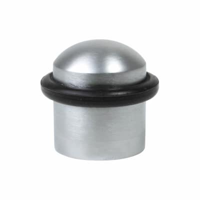 Altro Designer Floor Door Stop - 30 x 37mm - Satin Chrome