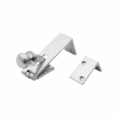 Counter Flap Catch - 84 x 22.5mm - Polished Chrome