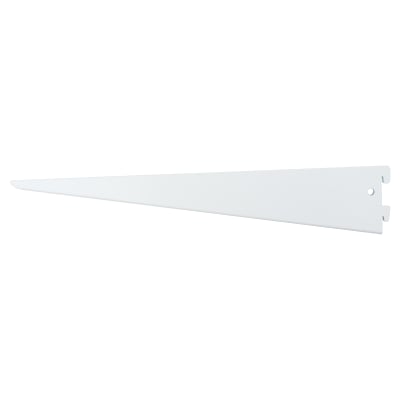 Altro Twin Slot Shelf Bracket - 470mm Length - White