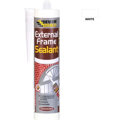 Everbuild General Purpose External Frame Acrylic Sealant - 290ml - White