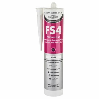 Bond It Fireshield Fire Resistant Sealant - 310ml - White