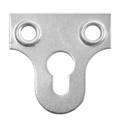 Touchpoint Slotted Glass / Mirror Fixing Plate - 38mm Width - Polished Chrome - Pack of 10