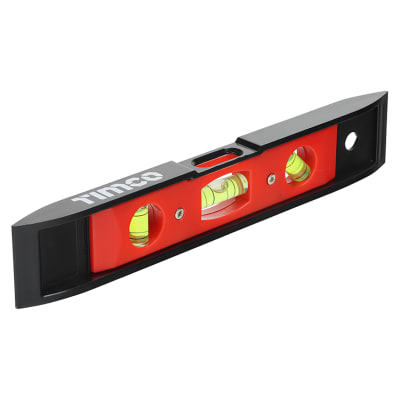 TIMCO Toolbox Spirit Level - Magnetic - 9"/ 225mm - Plastic