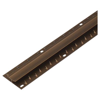 Dual Edge Door Bar Carpet Trim - 900mm Length - Dark Bronze