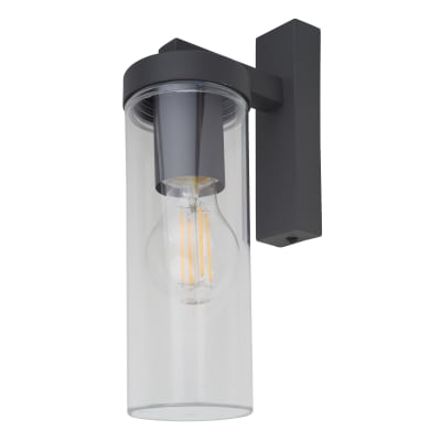 Altro Up or Down Outdoor Wall Lantern Light - IP44 - Anthracite