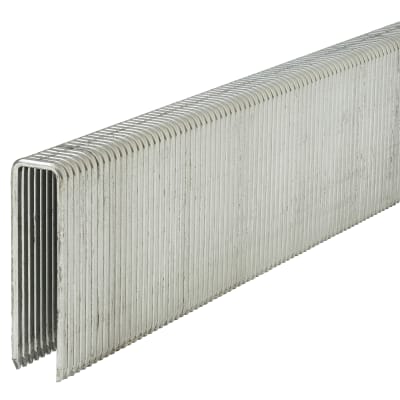 Tacwise 91 Series Divergent Point Narrow Crown Staples - 22mm Length - Galvanised - Pack of 1000