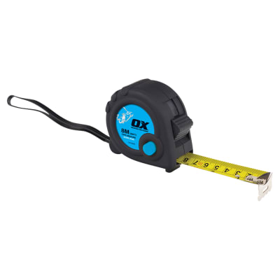 OX Trade Tape Measure - 8m/ 26ft